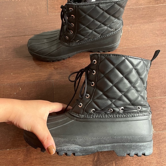 Sperry topsider black boots - Picture 4 of 10